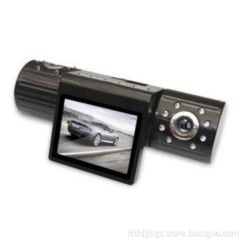 2.7 TFT LCD 2CH Record CMOS Sensor Russian, Korean Dual Cam